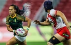 Bok Women's Sevens to vie for ninth place after mixed day in Singapore
