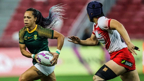 Bok Women's Sevens to vie for ninth place after mixed day in Singapore