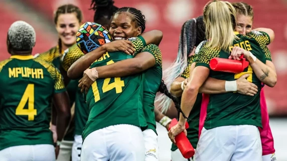 Bok Women Sevens finish Singapore on a high