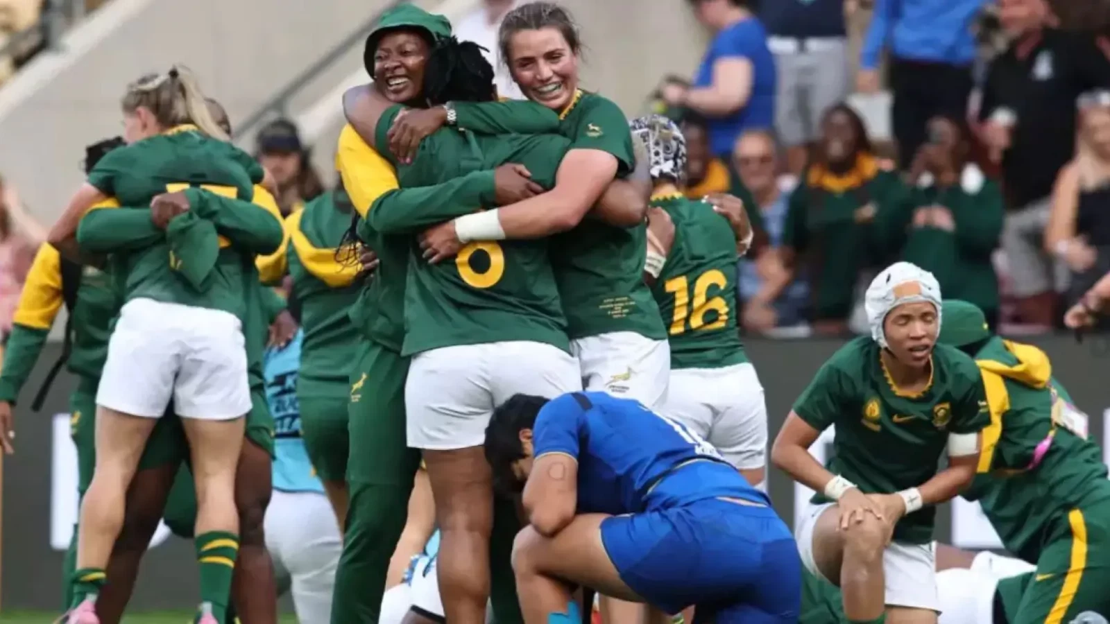 Springbok Woman Rugby Springbok Women maintain winning momentum at Rugby World Cup | rugby
