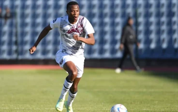 Bongani Sam of Swallows during the DStv Premiership match between Swallows FC and Marumo Gallants FC at Dobsonville Stadium on May 20, 2023 in Johannesburg, South Africa.
