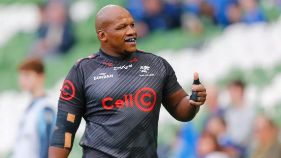 Bongi Mbonambi on the bench for Sharks in Stormers URC clash
