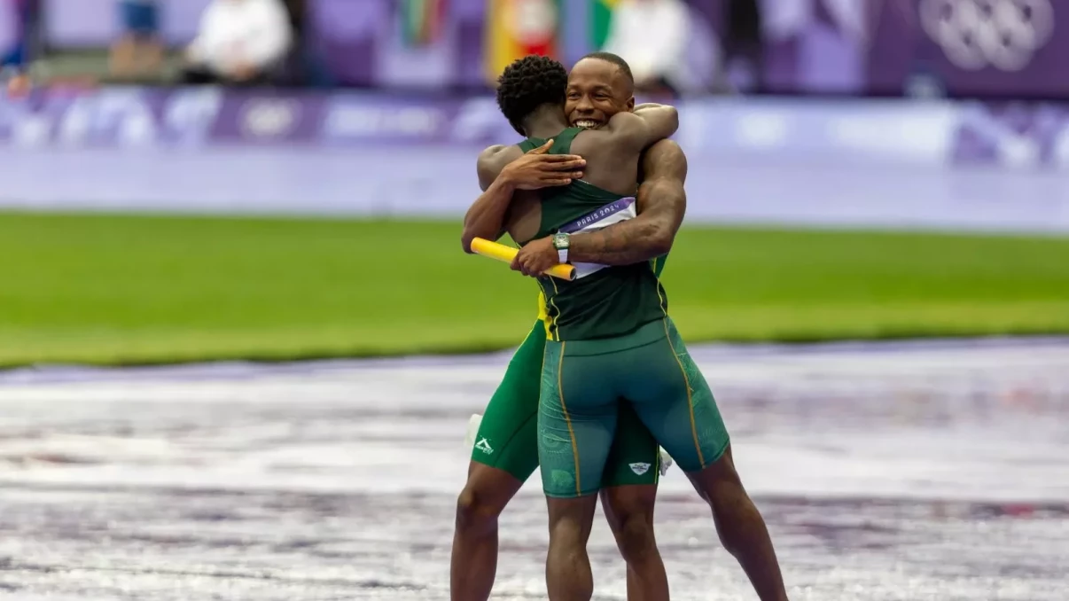 Bradley Nkoana reflects on teaming up with Akani Simbine in the relay