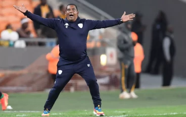 Sekhukhune United coach Brandon Truter during the DStv Premiership match between Kaizer Chiefs and Sekhukhune United at FNB Stadium on January 07, 2023 in Johannesburg, South Africa.