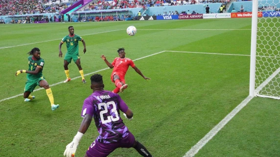 Breel Embolo strike enough for Switzerland to scrape win against Cameroon