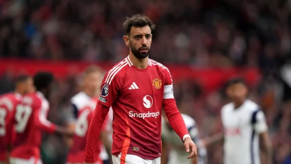 Man Utd captain Bruno Fernandes adamant tackle on James Maddison 'never a red card'