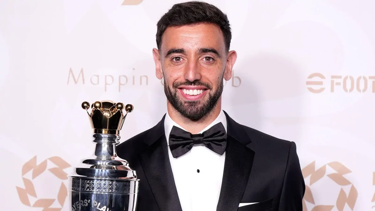 Man United star Fernandes announced as PFA Players' Player of the Year Man United star Fernandes announced as PFA Players' Player of the Year