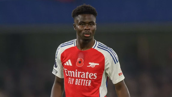 Bukayo Saka and Leandro Trossard in doubt for Arsenal's Nottingham Forest game