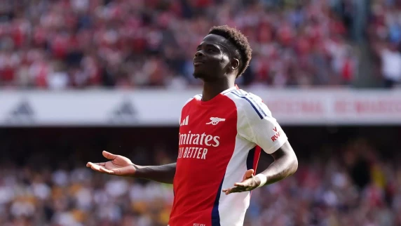 Kai Havertz lauds Arsenal teammate Bukayo Saka after opening day win