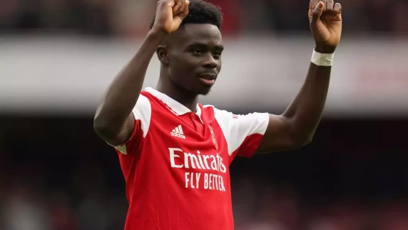 Bukayo Saka does not fear burnout and is keen to feature in every Arsenal match