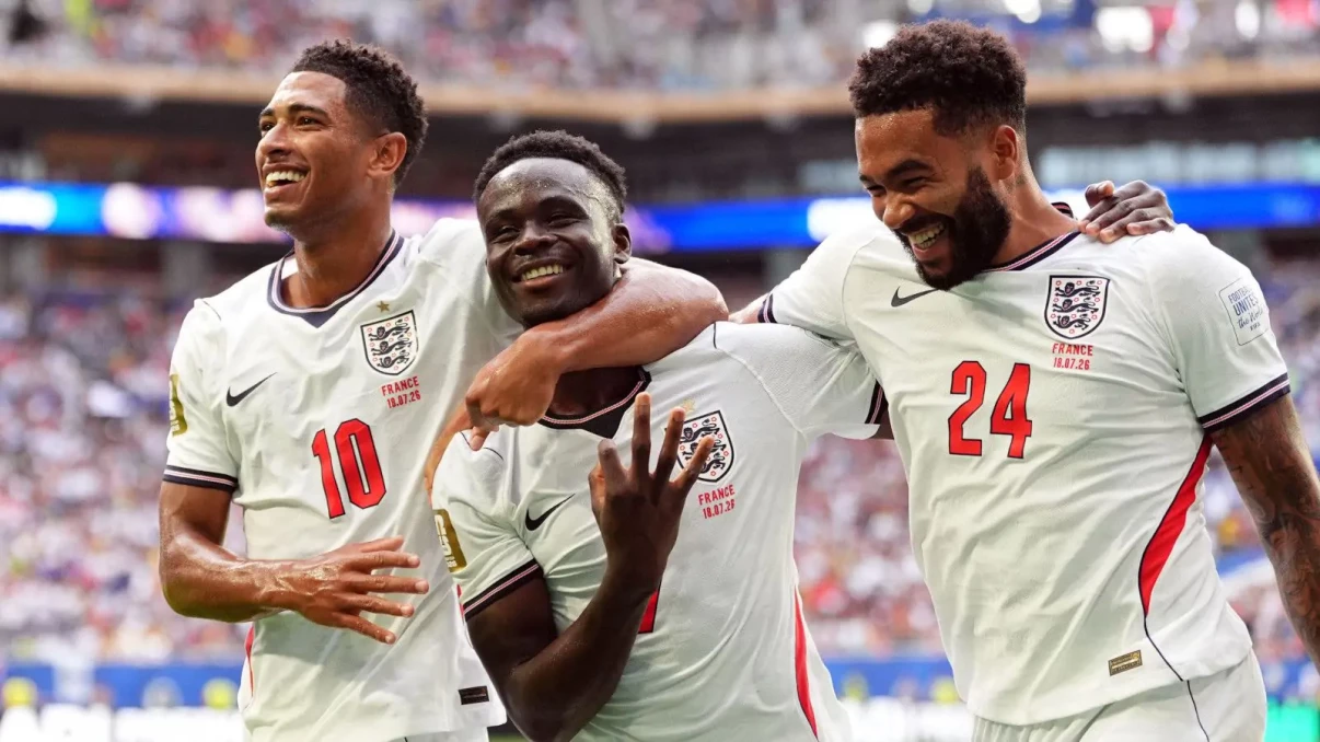 Saka hat-trick fires England to World Cup third place in 10-goal thriller vs France Saka hat-trick fires England to World Cup third place in 10-goal thriller vs France