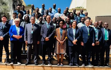 Attendees at a CAF doping control workshop in Johannesburg in 2025