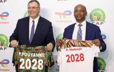 CAF president Patrice Mostepe signs new Total Enegies deal until 2028