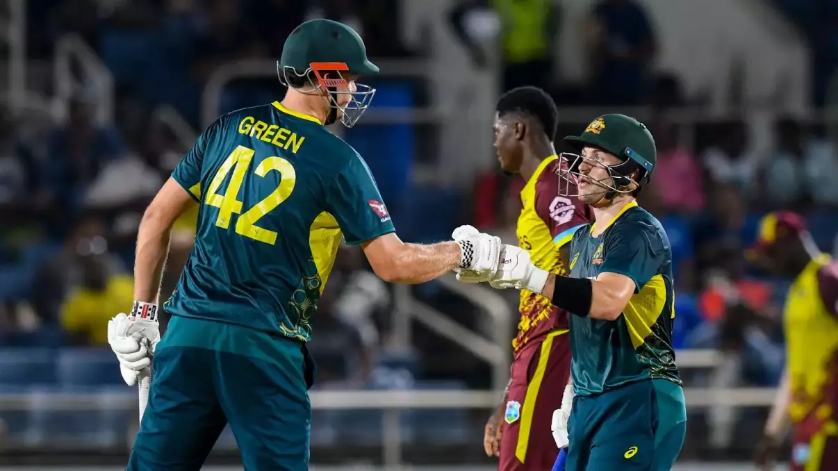 Australia bludgeon their way to eight-wicket win over fumbling West Indies