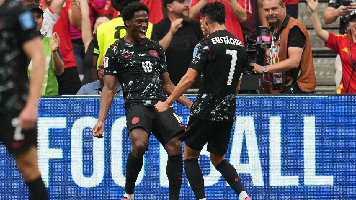 Jonathan David hat-trick vs Qatar fires Canada to first-ever FIFA World Cup win Jonathan David hat-trick vs Qatar fires Canada to first-ever FIFA World Cup win
