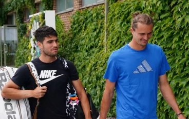 Carlos Alcaraz and Alexander Zverev