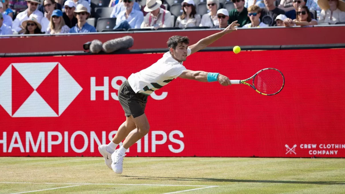 Winning is a habit: Carlos Alcaraz reaches 14-match winning streak at Queen's Club