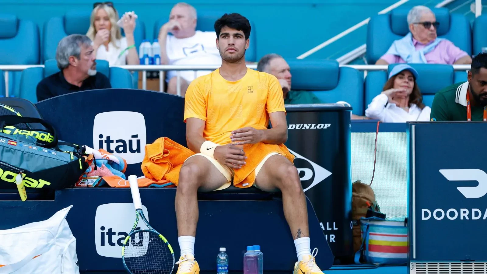 World number one Carlos Alcaraz stunned by Sebastian Korda at Miami ...