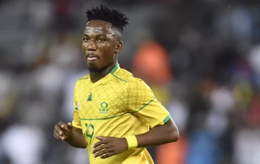 Bafana Bafana forward Cassius Mailula