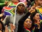 South African double Olympic 800m champion Caster Semenya