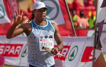 Caster Semenya runs the Spar Women's 10km Tshwane leg