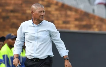 Kaizer Chiefs coach Cavin Johnson during the DStv Premiership match between Moroka Swallows and Kaizer Chiefs at Dobsonville Stadium on November 26, 2023 in Johannesburg, South Africa.