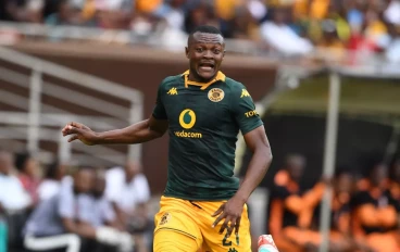 Christian Saile of Kaizer Chiefs during the DStv Premiership match between Polokwane City and Kaizer Chiefs at Peter Mokaba Stadium on December 09, 2023 in Polokwane, South Africa.