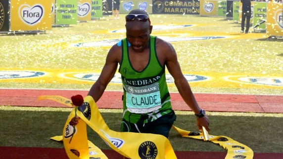 Claude Moshiywa says he's gutted to miss this year's Comrades Marathon