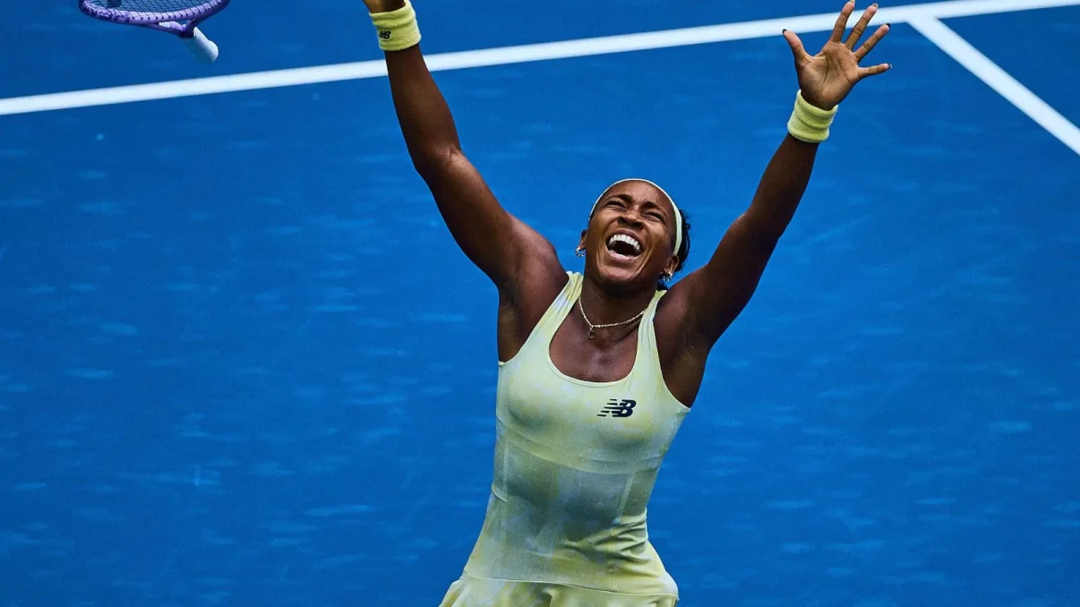 Coco Gauff saves two match points against Andreeva to reach US Open semi-finals Coco Gauff saves two match points against Andreeva to reach US Open semi-finals