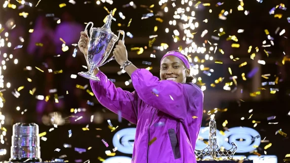 Coco Gauff laughing all the way to the bank with WTA Finals title