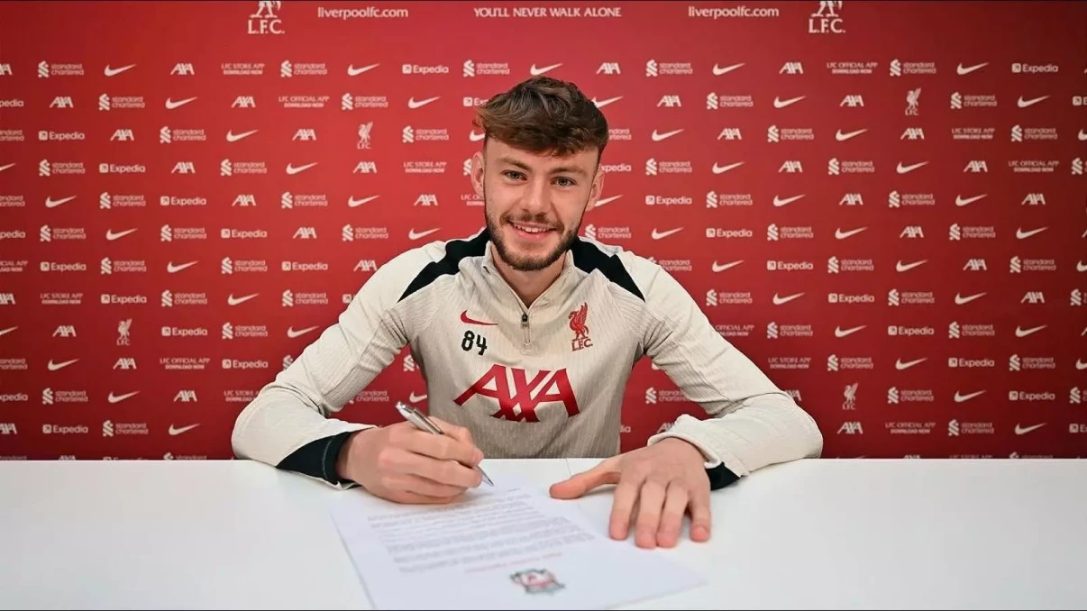Liverpool secure Conor Bradley future with new deal until 2029