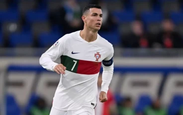 Cristiano Ronaldo of Portugal running during the UEFA EURO 2024 Qualifying Round Group J match between Luxembourg and Portugal at Stade de Luxembourg