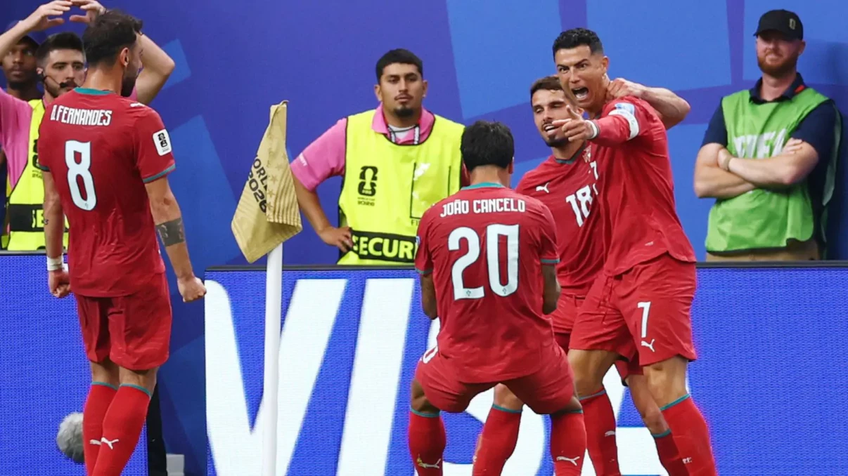 Cristiano Ronaldo on the double as Portugal get first win of 2026 FIFA World Cup Cristiano Ronaldo on the double as Portugal get first win of 2026 FIFA World Cup