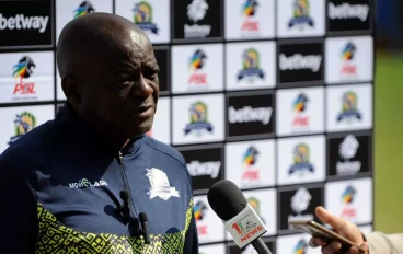 Coach, Dan Malesela during the Marumo Gallants media open day at Central University of Technology on September 12, 2024 in Bloemfontein, South Africa.