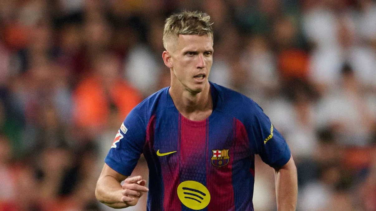 Dani Olmo could fill striker role for Barcelona after Robert Lewandowski's departure Dani Olmo could fill striker role for Barcelona after Robert Lewandowski's departure