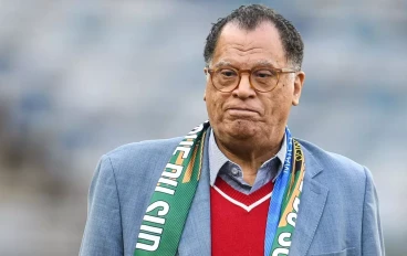 Danny Jordaan during the international friendly match between South Afria and DR Congo at Orlando Stadium on September 12, 2023 in Johannesburg, South Africa.