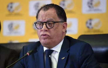 SAFA President Danny Jordaan during the South African Football Association press conference at SAFA House