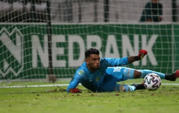 Goal keeper, Darren Johnson while still playing for Ajax Cape Town