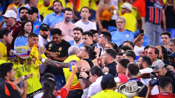 Darwin Nunez suspended for five international games for altercation with Colombia fans