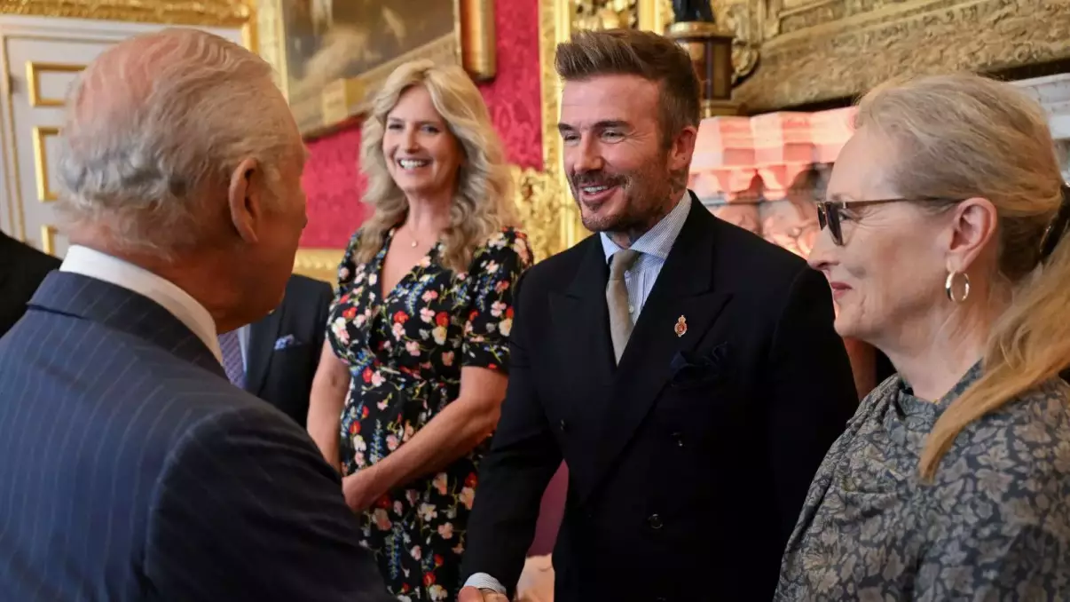 Man Utd and England great David Beckham knighted for services to sport and charity