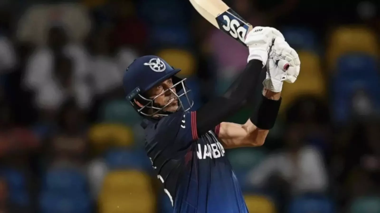 T20 World Cup David Wiese stars with bat and ball as Namibia beat Oman