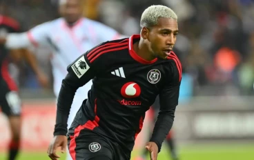 Deano van Rooyen of Orlando Pirates during the CAF Champions League, First Preliminary Round, 2nd Leg match between Orlando Pirates and Jwaneng Galaxy at Orlando Stadium on September 21, 2024