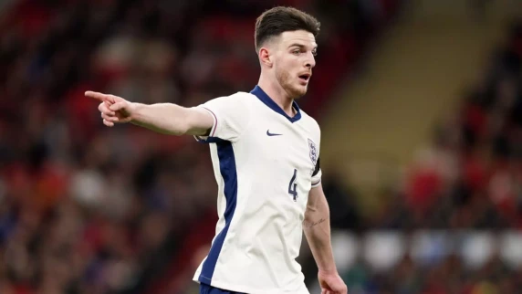 Declan Rice set to captain England on his 50th appearance against Belgium