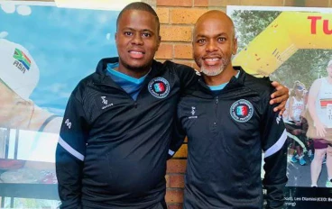 Dennis Masina joins Pitso Mosimane Soccer Schools coaching programme