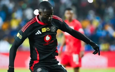 Deon Hotto of Orlando Pirates during the MTN8, Quarter Final match between Orlando Pirates and SuperSport United at Orlando Stadium on August 03, 2024 in Johannesburg, South Africa.