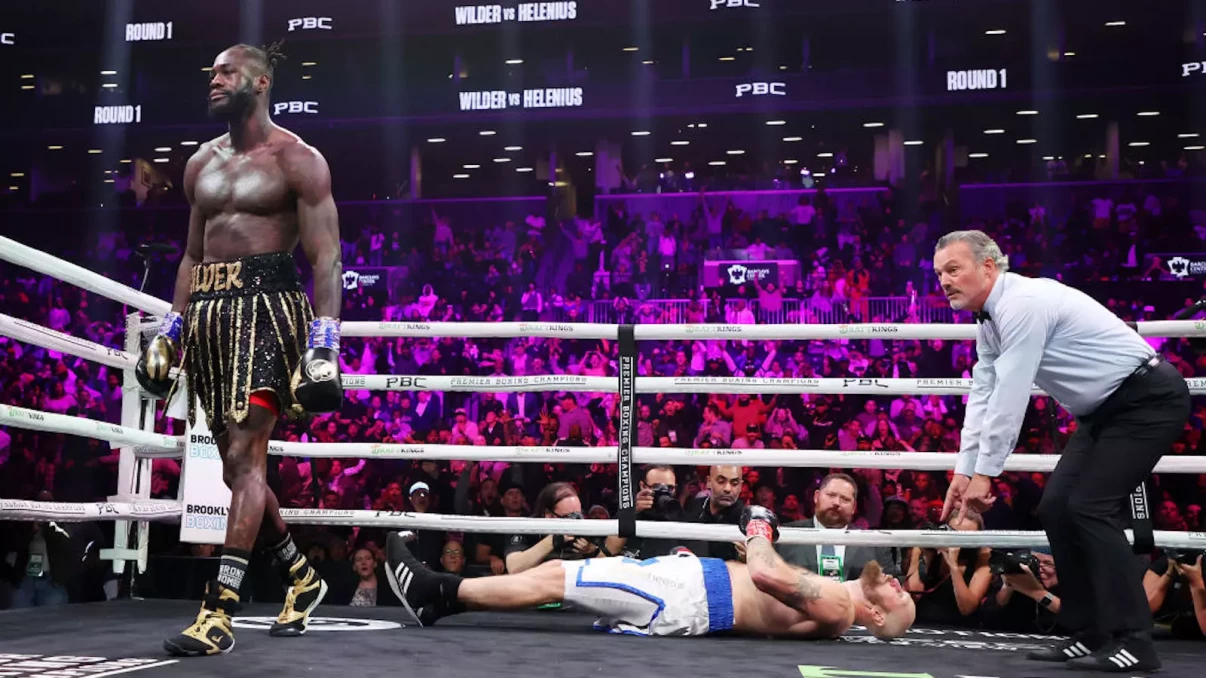 Wilder beats Helenius with 1st round KO