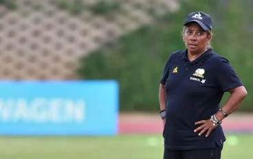 Desiree Ellis, Head coach of South Africa during the International Women's Friendly match between South Africa and Lesotho at UJ Soweto Campus on February 22, 2025 in Johannesburg, South Afri