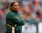 Desiree Ellis, Head Coach of South Africa, is seen during the FIFA Women's World Cup Australia & New Zealand 2023 Round of 16 match between Netherlands and South Africa at Sydney Football Sta