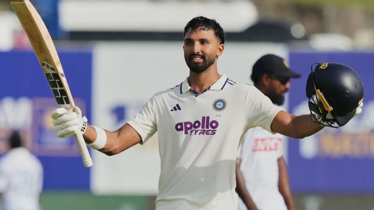 Devdutt Padikkal hits maiden century as India start strong in first Test against Sri Lanka Devdutt Padikkal hits maiden century as India start strong in first Test against Sri Lanka