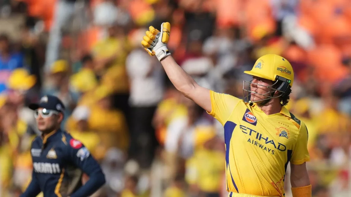 Dewald Brevis plays starring role as CSK dominate Gujarat Titans